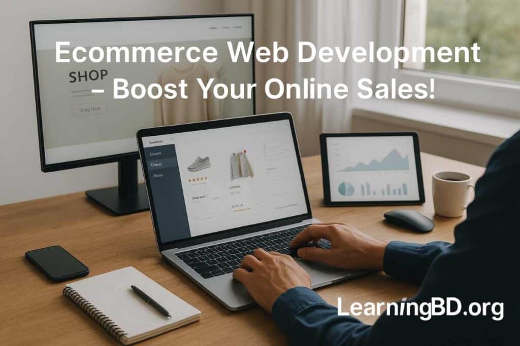 Ecommerce Web Development: Increase Your Sales Online Ecommerce Web Development: Increase Your Sales Online