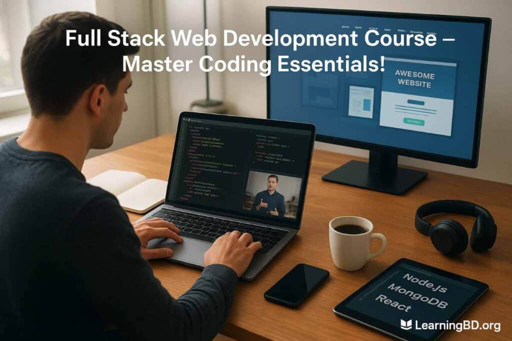 Full Stack Web Development Course: Master Coding Essentials! Full Stack Web Development Course: Master Coding Essentials!