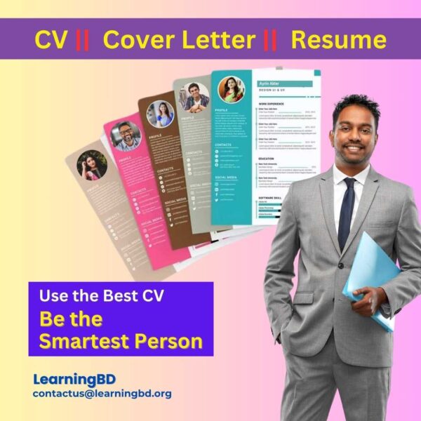 CV templet, Cover Letter, Resume Templet