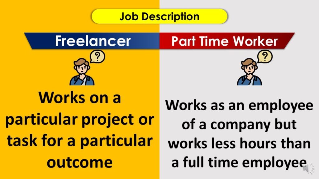 What is the Difference between Freelance And Part Time