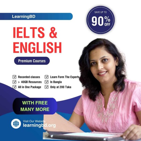 IELTS & Speaking English 15+ Premium Courses With FREE