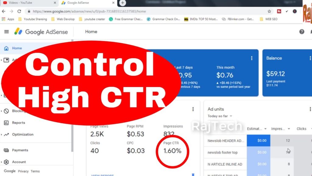 How Much Ctr is Safe for Adsense