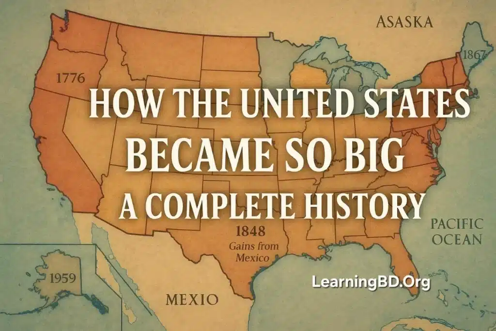 How the United States Became So Big: A Historical Journey of Expansion, Conflict, and Strategy How the United States Became So Big: A Historical Journey of Expansion, Conflict, and Strategy