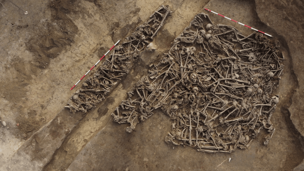 re’The lance head was still inside the pelvis’: Mass grave found in Austria may hold casualties of unknown ancient Roman battle re’The lance head was still inside the pelvis’: Mass grave found in Austria may hold casualties of unknown ancient Roman battle