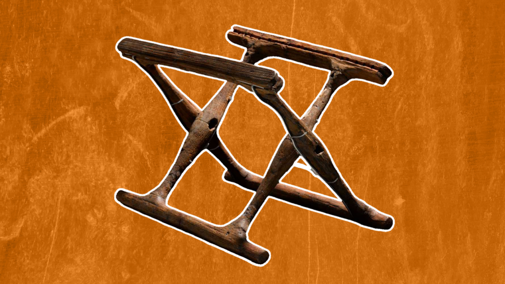 Guldhøj folding chair: The only completely preserved chair from Bronze Age Europe Guldhøj folding chair: The only completely preserved chair from Bronze Age Europe