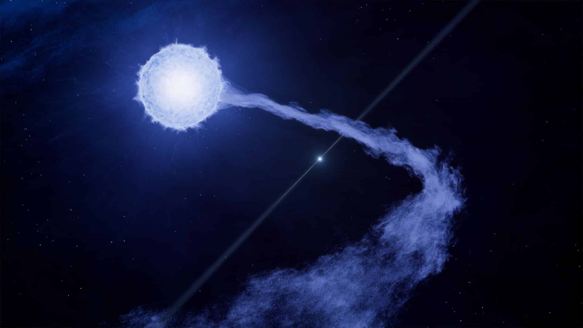 A giant cosmic ‘fart’ is making a wobbling zombie star repeatedly flash us, ‘groundbreaking’ observations reveal A giant cosmic ‘fart’ is making a wobbling zombie star repeatedly flash us, ‘groundbreaking’ observations reveal