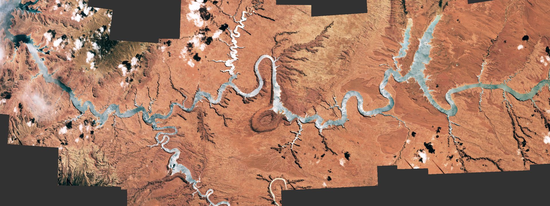Lost ‘heart’ of the Colorado River shines like a silver serpent in Utah — Earth from space Lost ‘heart’ of the Colorado River shines like a silver serpent in Utah — Earth from space
