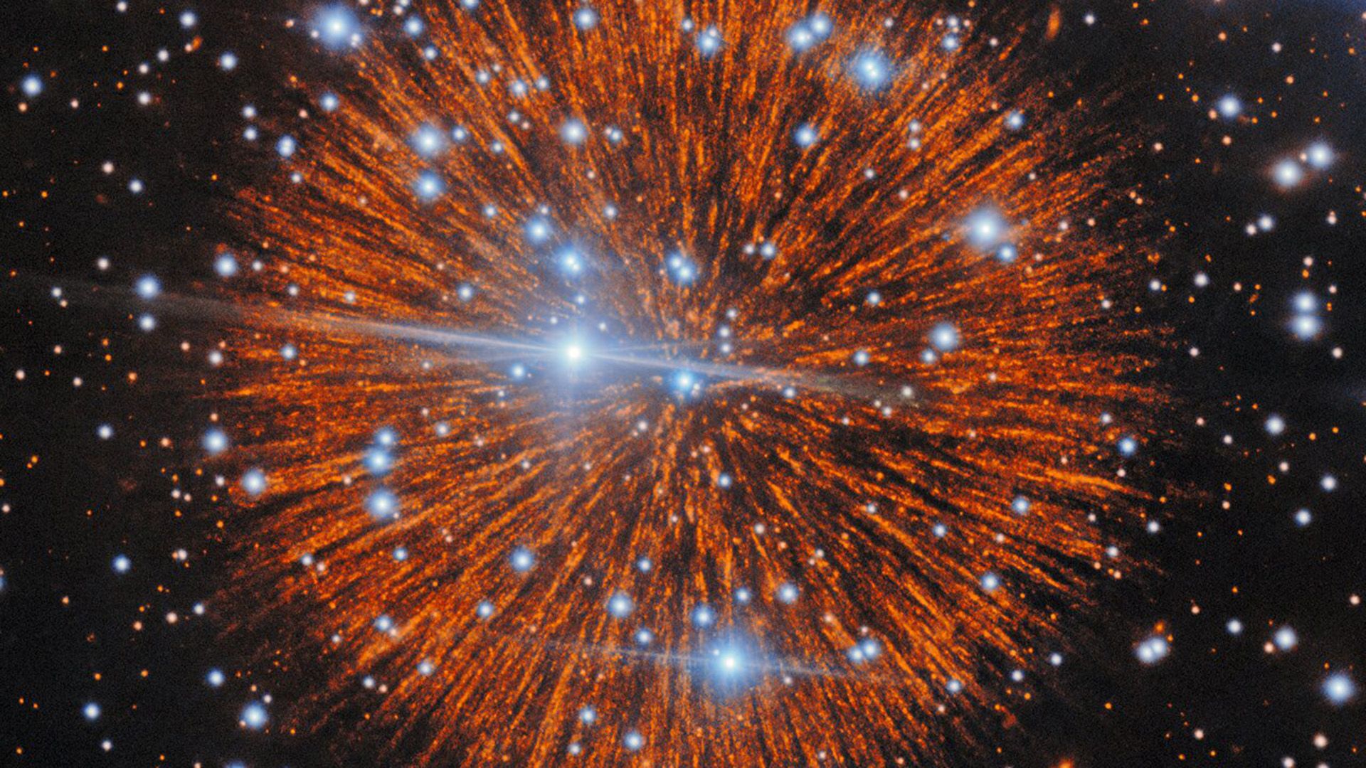 Famous medieval supernova that lit up skies in 1181 is now full of mysterious knots Famous medieval supernova that lit up skies in 1181 is now full of mysterious knots